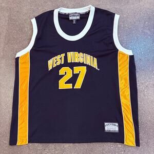 West Virginia Mountaineers Vintage NCAA Jersey Men XL WVU Y2K College Stitched